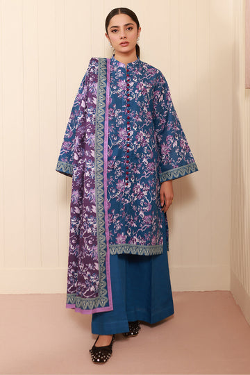 Zellbury Shirt Shalwar Dupatta - 0507 Online Shopping